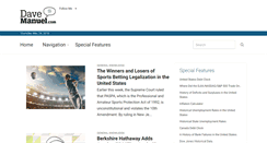 Desktop Screenshot of davemanuel.com